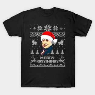 Gioachino Rossini Funny Christmas T-Shirt